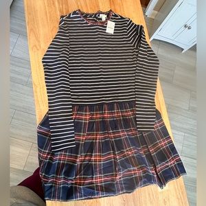 Crewcuts Christmas mixy dress